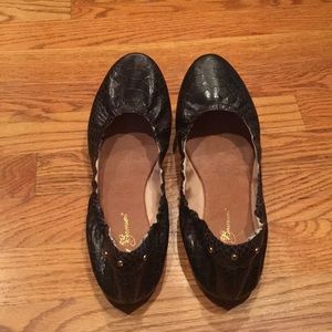 Matt Bernson Croc Embossed Ballet Flats